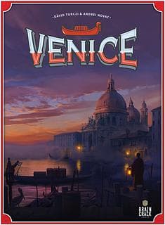 Portada juego de mesa Venice