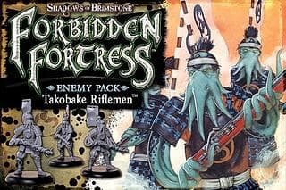 Portada juego de mesa Shadows of Brimstone: Takobake Riflemen Enemy Pack