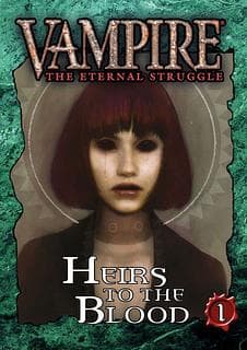 Portada juego de mesa Vampire: The Eternal Struggle – Heirs to the Blood 1
