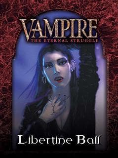 Portada juego de mesa Vampire: The Eternal Struggle – Libertine Ball