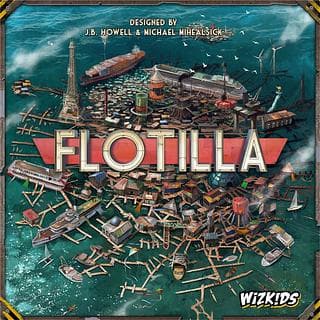 Portada juego de mesa Flotilla