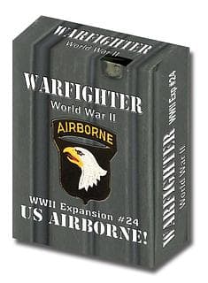 Portada juego de mesa Warfighter: WWII Expansion #24 – US Airborne!