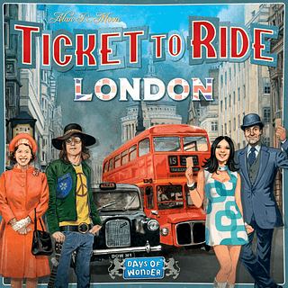 Portada juego de mesa ¡Aventureros al Tren! Londres