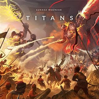Portada juego de mesa Titans