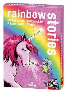 Portada juego de mesa Black Stories Junior: Rainbow Stories