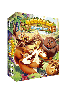 Portada juego de mesa Ardillas del Bosque