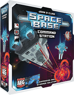 Portada juego de mesa Space Base: Estación de mando