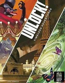 Portada juego de mesa Unlock!: Timeless Adventures