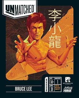 Portada juego de mesa Unmatched: Bruce Lee