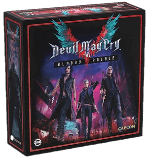 Portada juego de mesa Devil May Cry: The Bloody Palace
