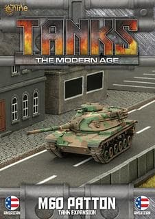 Portada juego de mesa TANKS: The Modern Age – M60 Patton Tank Expansion