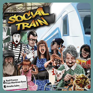 Portada juego de mesa Social Train
