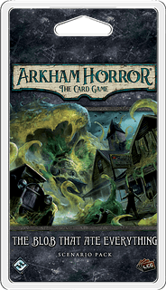 Portada juego de mesa Arkham Horror: El Juego de Cartas – La Masa que lo Devoraba Todo: Pack de Escenario