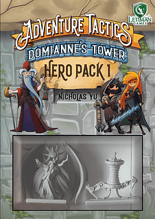 Portada juego de mesa Adventure Tactics: Domianne's Tower – Hero Pack 1