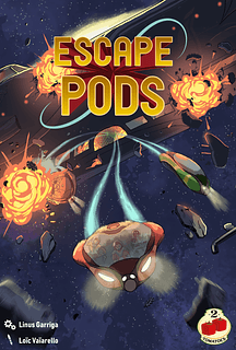 Portada juego de mesa Escape Pods