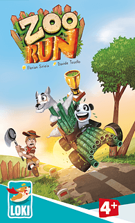 Portada juego de mesa Zoo Run
