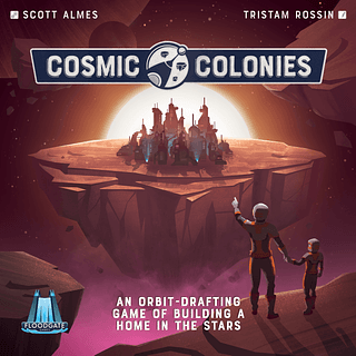 Portada juego de mesa Colonias Cósmicas
