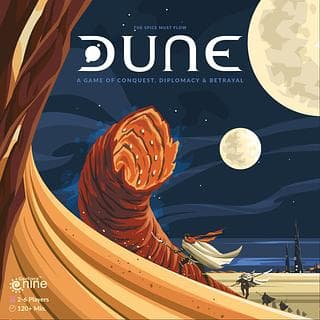Portada juego de mesa Dune