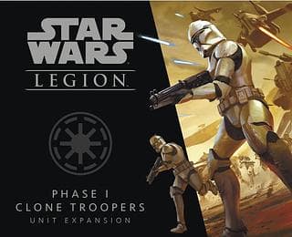 Portada juego de mesa Star Wars Legión: Soldados Clon Fase I