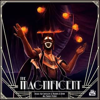 Portada juego de mesa The Magnificent