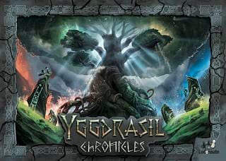 Portada juego de mesa Yggdrasil Chronicles