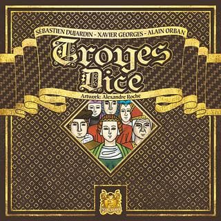 Portada juego de mesa Troyes Dice
