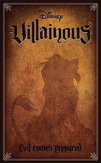 Portada juego de mesa Disney Villainous: Evil Comes Prepared