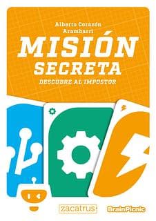 Portada juego de mesa Misión Secreta