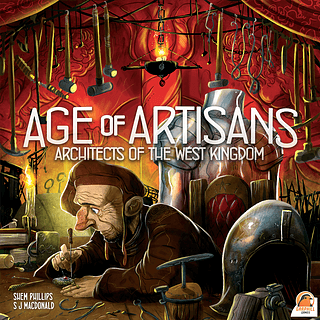 Portada juego de mesa Arquitectos del Reino del Oeste: Era de los Artesanos
