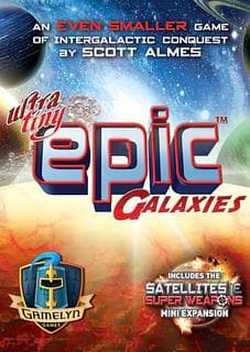 Portada juego de mesa Ultra-Tiny Epic Galaxies