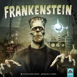 Portada juego de mesa Frankenstein
