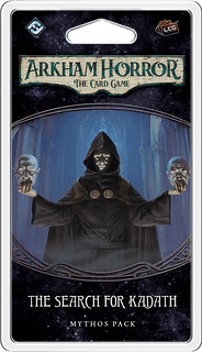 Portada juego de mesa Arkham Horror: El Juego de Cartas – La Búsqueda de Kadath: Pack de Mitos