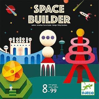 Portada juego de mesa Space Builder