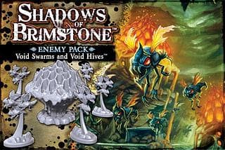 Portada juego de mesa Shadows of Brimstone: Void Swarms and Void Hives Enemy Pack