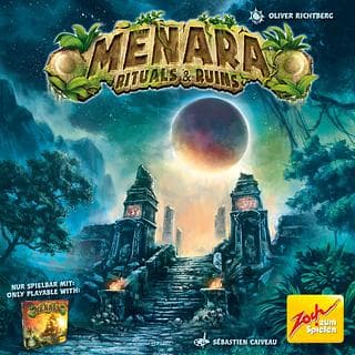 Portada juego de mesa Menara: Rituals & Ruins