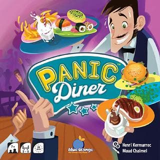 Portada juego de mesa Panic Diner