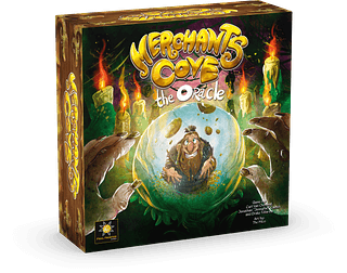 Portada juego de mesa Merchants Cove: El Oráculo