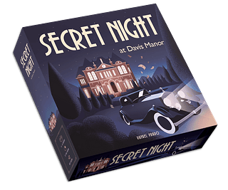 Portada juego de mesa One Night at Davis Manor