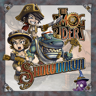 Portada juego de mesa The Smog Riders: Showdown