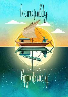 Portada juego de mesa Tranquility