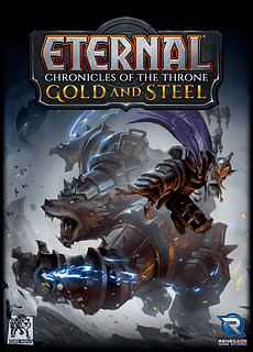 Portada juego de mesa Eternal: Chronicles of the Throne – Gold and Steel