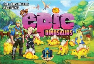 Portada juego de mesa Pequeños Grandes Dinosaurios