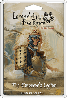 Portada juego de mesa La Leyenda de los Cinco Anillos: El Juego de Cartas – La Legión del Emperador