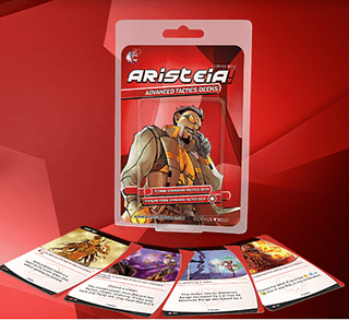 Portada juego de mesa Aristeia! Advanced Tactics Decks