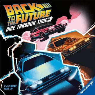 Portada juego de mesa Regreso al futuro: Viaja en el tiempo a golpe de dado