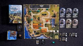 Portada juego de mesa Sniper Legends of Italy