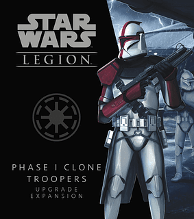 Portada juego de mesa Star Wars: Legión – Soldados Clon Fase I Expansión de mejora: Unidades de la República Galáctica