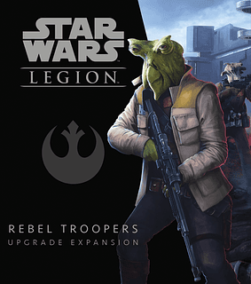 Portada juego de mesa Star Wars: Legión – Soldados Rebeldes Expansión de mejora: Unidades Rebeldes