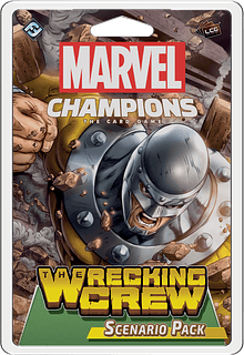 Portada juego de mesa Marvel Champions: El Juego de Cartas – Brigada de Demolición Pack de Escenario