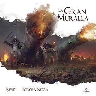 Portada juego de mesa La Gran Muralla: Pólvora Negra